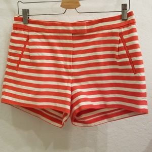 J Crew striped shorts size 8